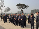 陜西省農機局領導蒞臨澽水河生態景觀提升項目考察