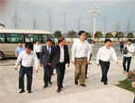 贛州市委書記李炳軍一行考察安遠縣書香公園