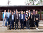 洛陽偃師規劃局副局長李松濤一行考察澽水河生態治理項目和國家文史公園